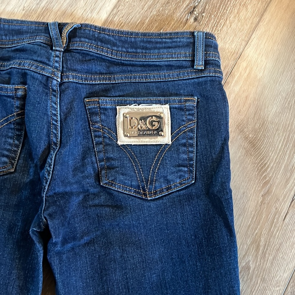 🛑 1 hour sale. Dolce & Gabbana, Classic Blue Women's Jeans, size 27 - Picture 10 of 16